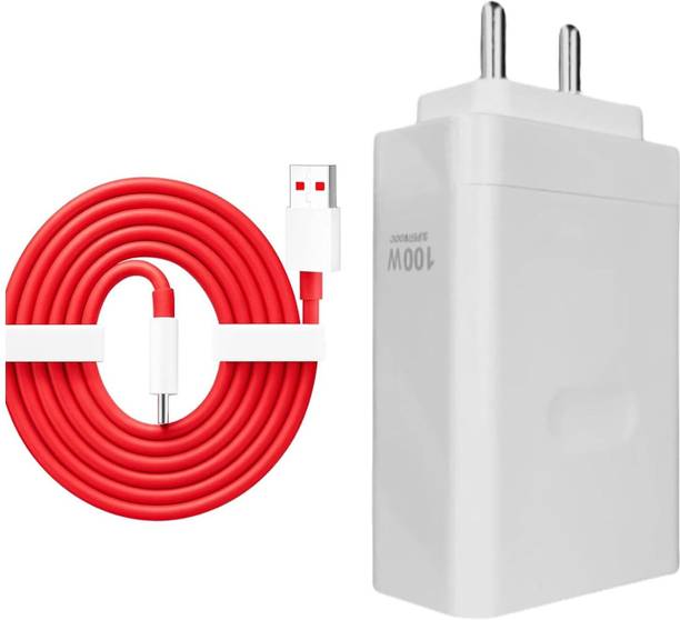 Avaxon 100 W SuperVOOC 9 A Wall Charger for Mobile with Detachable Cable