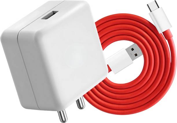 MAK 80 W SuperVOOC 6 A Wall Charger for Mobile with Detachable Cable