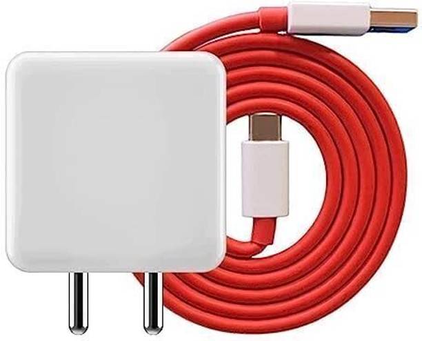 fabulik 80 W SuperVOOC 6 A Wall Charger for Mobile with Detachable Cable