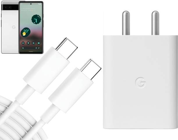 Zybux 30 W PD 3 A Wall Charger for Mobile with Detachable Cable