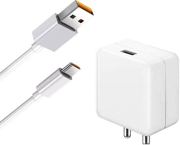 SB 30 W SuperVOOC 4 A Wall Charger for Mobile with Detachable Cable