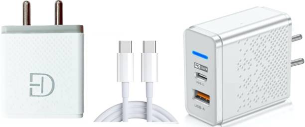 Ditto Hub 25 W PD Multiport Mobile Charger with Detachable Cable