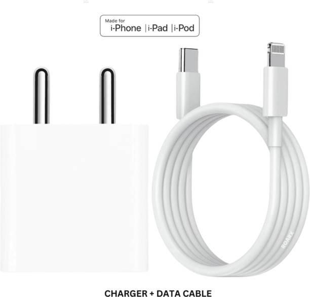 RoarX 20 W Supercharge 3 A Wall Charger for Mobile with Detachable Cable