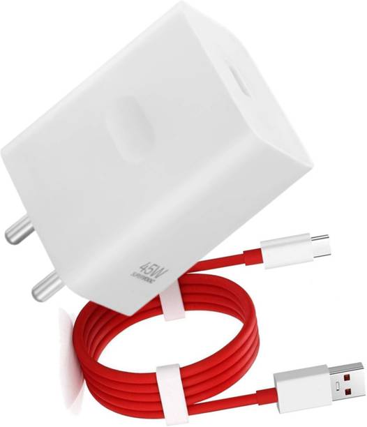 IARYZ ORIGINAL 45 W SuperVOOC 5 A Wall Charger for Mobile with Detachable Cable