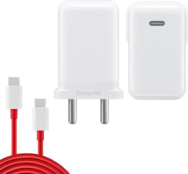 MARS 65 W SuperVOOC 6 A Wall Charger for Mobile with Detachable Cable