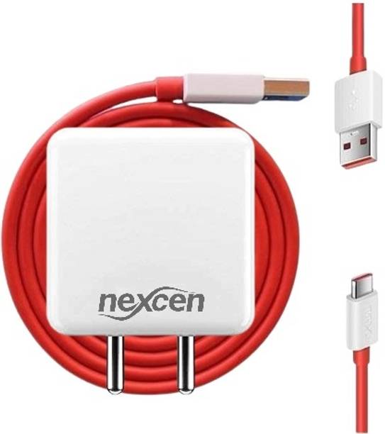 NEXCEN 65 W SuperVOOC 6 A Wall Charger for Mobile with Detachable Cable