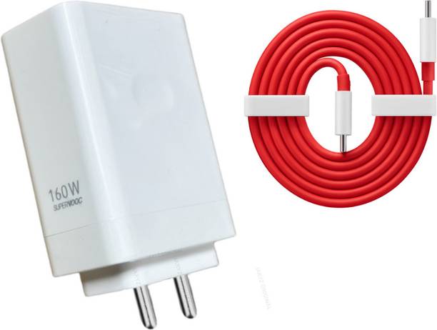 ryumux 100 W SuperVOOC 9 A Wall Charger for Mobile with Detachable Cable
