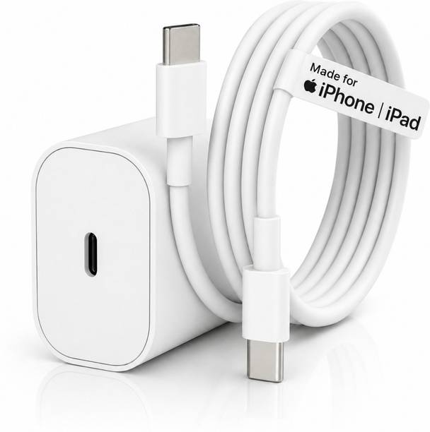 shopbucket 20 W PD 3 A Wall Charger for Mobile with Detachable Cable