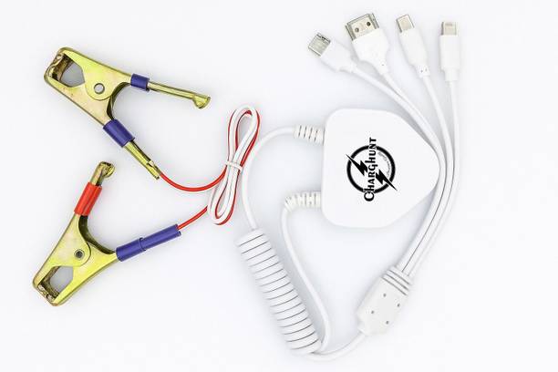 ChargHunt 12 W Quick Charge 3.1 A Multi-pin Wall Charger for Mobile