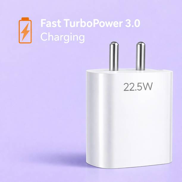 Hespa 22.5 W TurboPower 3.0 3 A Wall Charger for Mobile