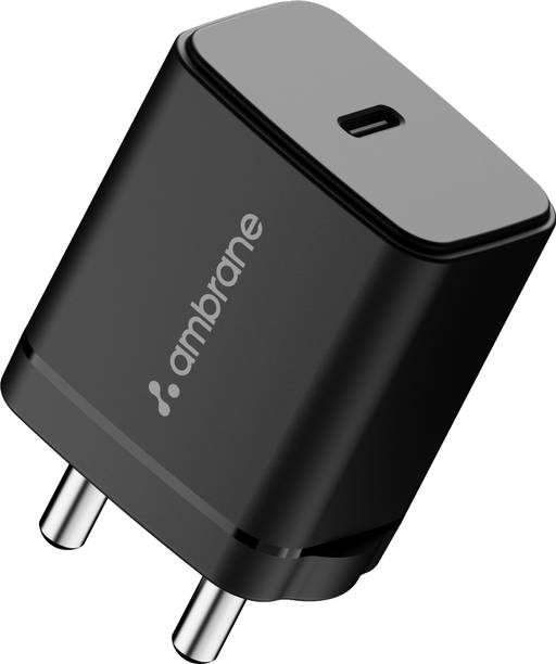 Ambrane 25 W GaN 3 A Wall Charger for Mobile