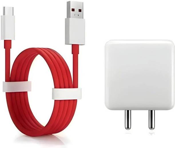 CLAT 80 W SuperVOOC 6 A Wall Charger for Mobile with Detachable Cable