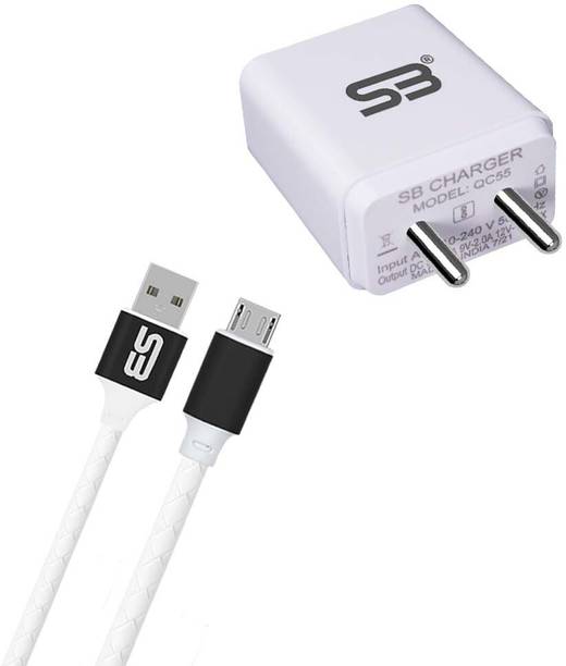 shopbucket 18 W Quick Charge 3 A Wall Charger for Mobile with Detachable Cable