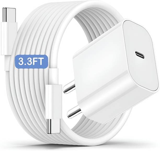 CIHLEX 20 W 5 A Wall Charger for Mobile with Detachable Cable