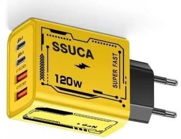 SSUCA 120 W GaN 5 A Wall Charger for Mobile
