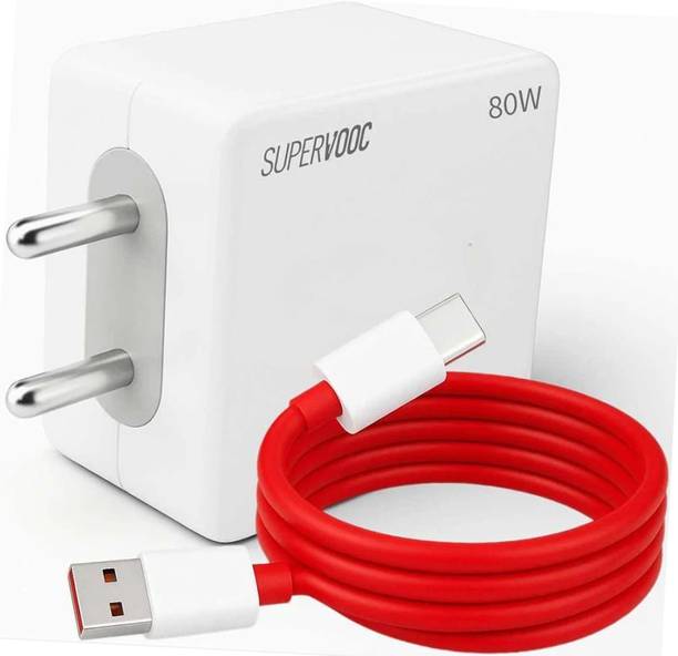 TROST 80 W SuperVOOC 7.3 A Wall Charger for Mobile with Detachable Cable