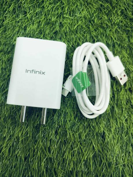 Infinix 33 W Quick Charge 3.4 A Wall Charger for Mobile with Detachable Cable