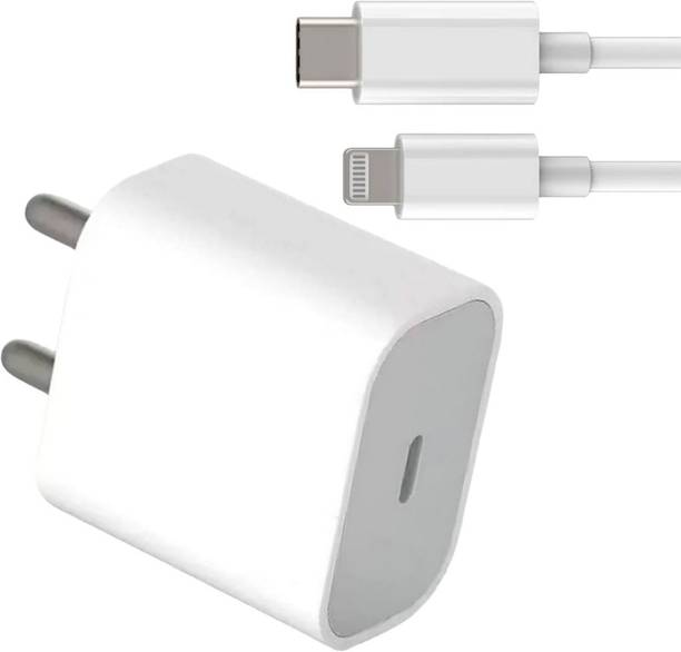 Vinayak 20 W PD 2.1 A Wall Charger for Mobile with Detachable Cable