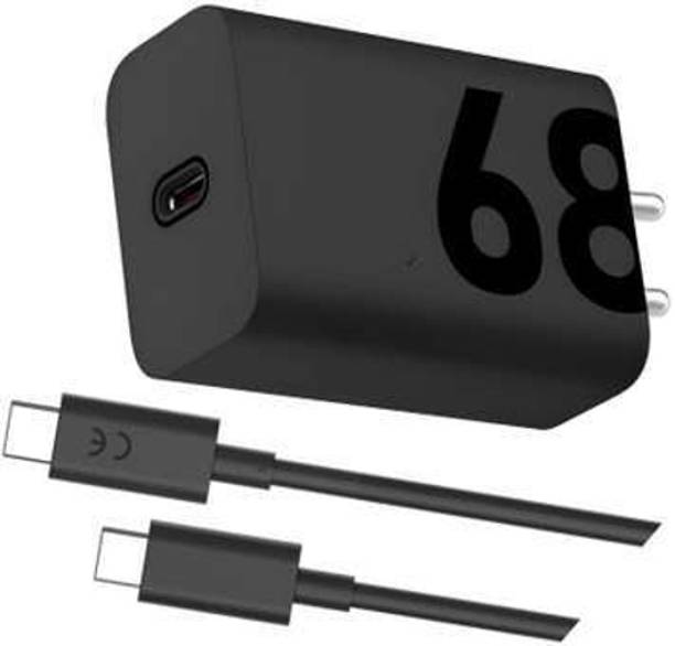 CLAT 68 W TurboPower 3.0 5 A Wall Charger for Mobile with Detachable Cable