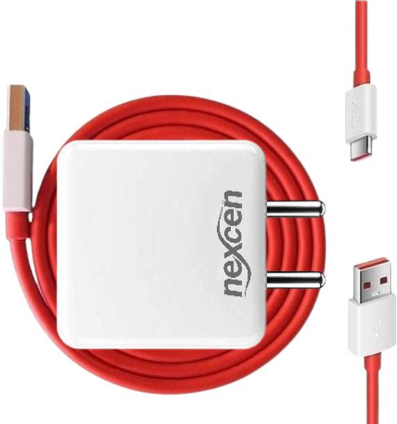 NEXCEN 65 W SuperVOOC 6 A Wall Charger for Mobile with Detachable Cable