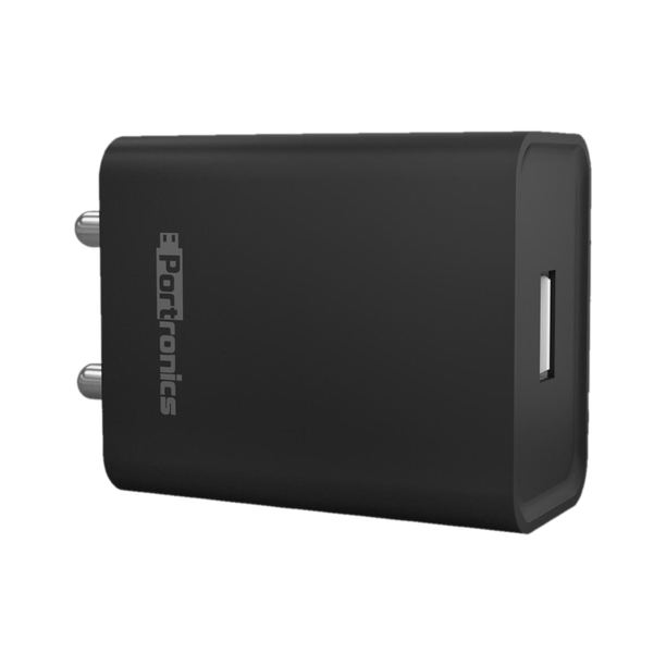Portronics 12 W 2.4 A Wall Charger for Mobile