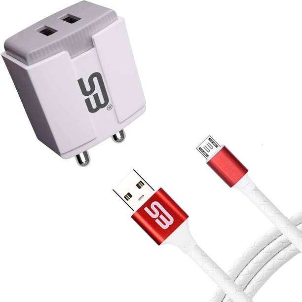 SB 12 W 3.4 A Wall Charger for Mobile with Detachable Cable