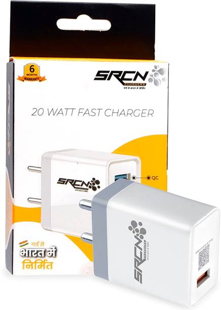 SRCN 20 W Quick Charge 2.4 A Wall Charger for Mobile