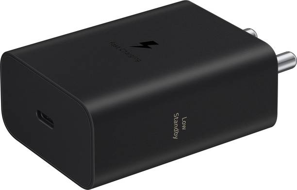 Samsung 15 W Adaptive Fast Charging 3 A Wall Charger for Mobile Black