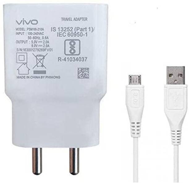 ASWORLD Quick Charge 2.1 A Mobile Charger with Detachable Cable