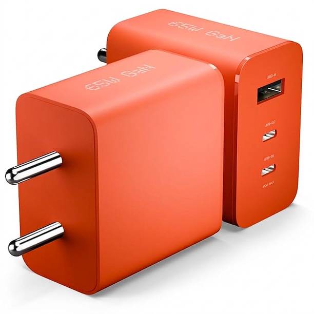 APTIVOS 65 W GaN 3.1 A Wall Charger for Mobile