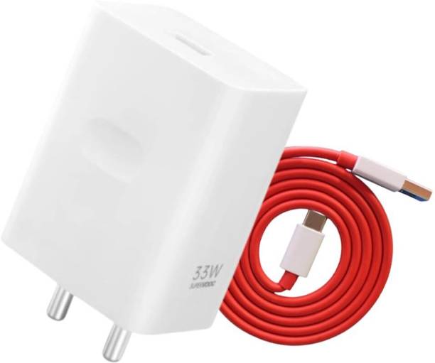 digie 33 W SuperVOOC 3 A Wall Charger for Mobile with Detachable Cable
