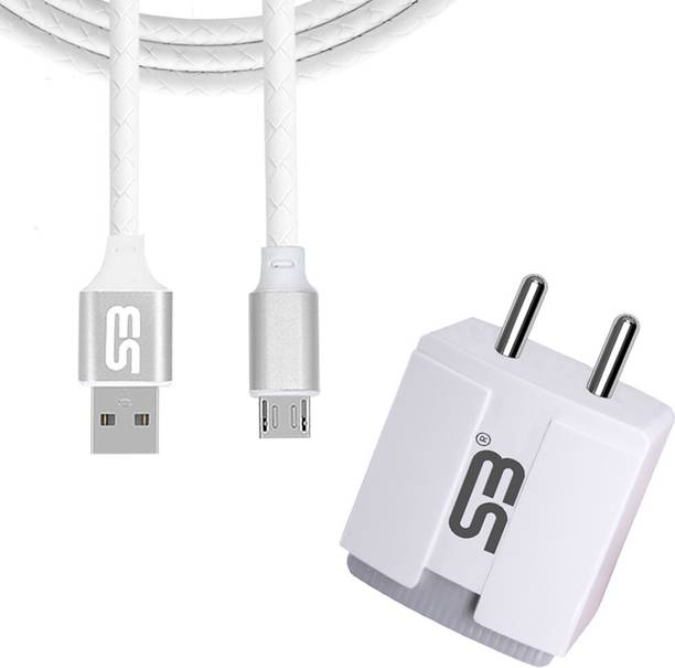 SB 12 W 3.4 A Wall Charger for Mobile with Detachable Cable