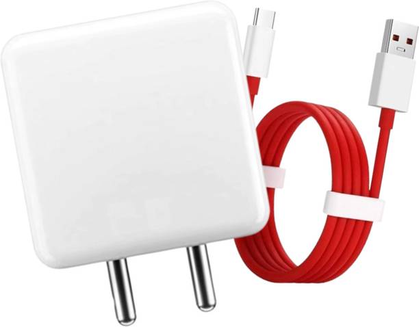 BLYNOIZ 80 W SuperVOOC 7.3 A Wall Charger for Mobile with Detachable Cable