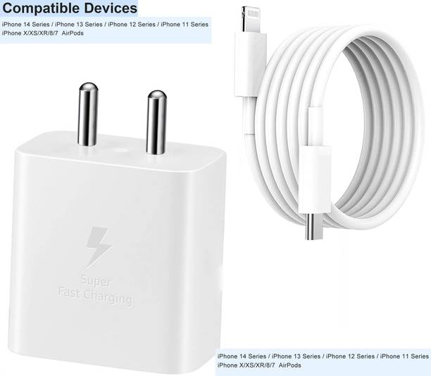 OTD 20 W Quick Charge 3 A Single Port Mobile Charger with Detachable Cable