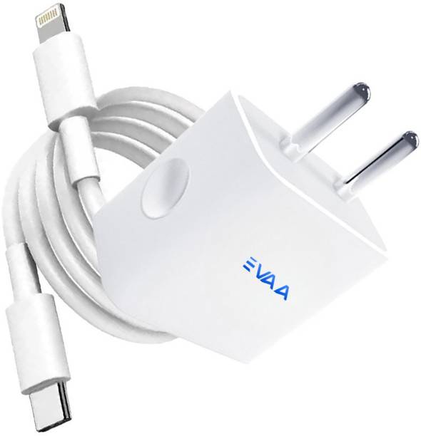 EVAAENTERPRISES 20 W PD 3.6 A Wall Charger for Mobile with Detachable Cable