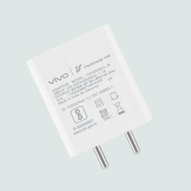 Vira 44 W Quick Charge 4 A Wall Charger for Mobile with Detachable Cable
