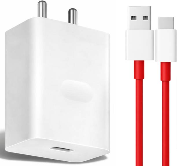 Sulania 67 W SuperVOOC 6 A Wall Charger for Mobile with Detachable Cable