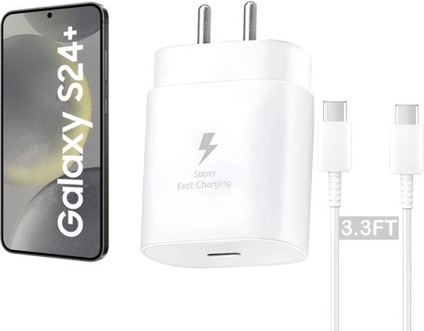 Zybux 25 W PD 3 A Wall Charger for Mobile with Detachable Cable