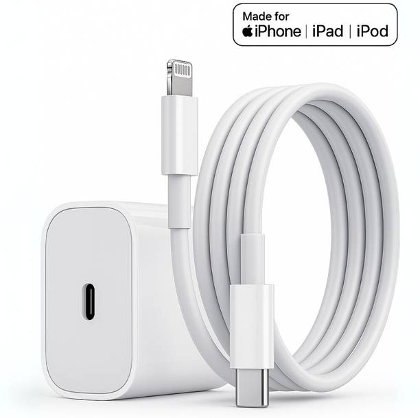 maxxcen 20 W Quick Charge 3 A Wall Charger for Mobile with Detachable Cable