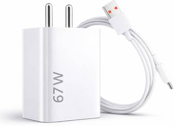 Hespa 67 W Qualcomm 3.0 Wall Charger for Mobile with Detachable Cable