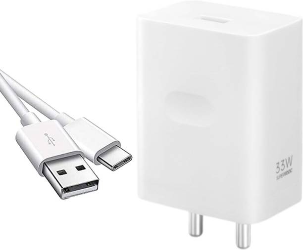 digie 33 W SuperVOOC Wall Charger for Mobile with Detachable Cable