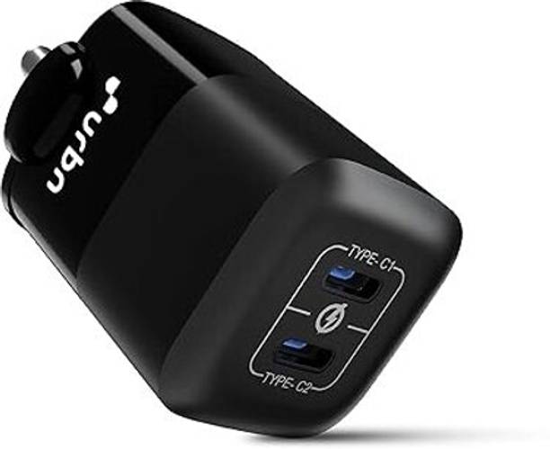 URBN 40 W GaN 3 A Multi-pin Wall Charger for Mobile