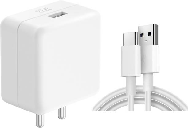MAK SuperVOOC 4 A Wall Charger for Mobile with Detachable Cable