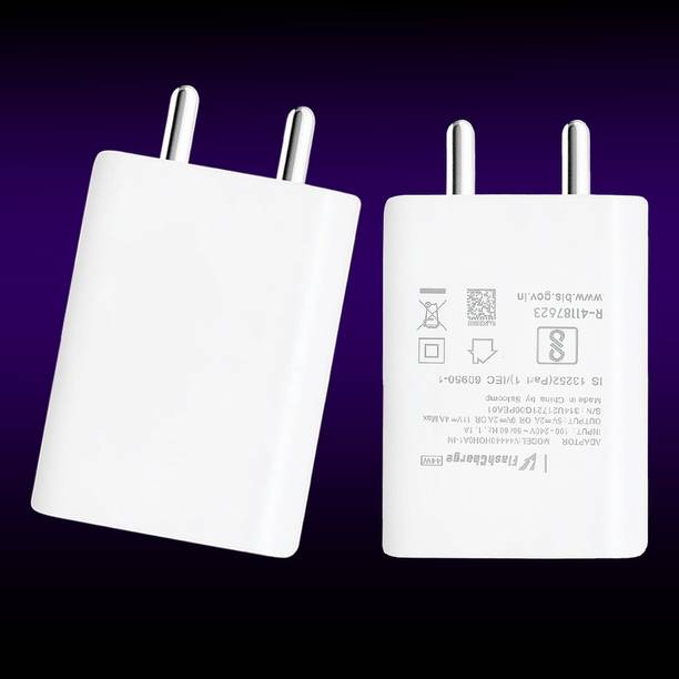 FLOUNDER Power Wave Charge 0.4 A Single Port Mobile Charger