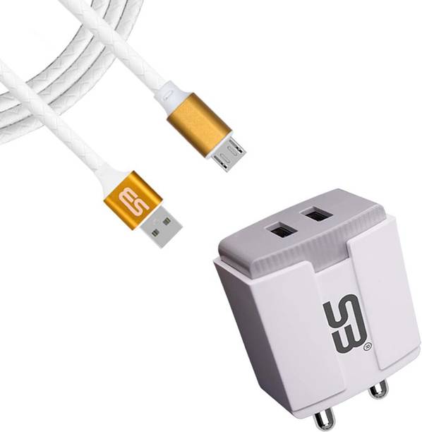 SB 12 W 3.4 A Wall Charger for Mobile with Detachable Cable