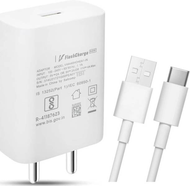 AVEVOUR ORIGINAL 44 W Quick Charge 4 A Wall Charger for Mobile with Detachable Cable