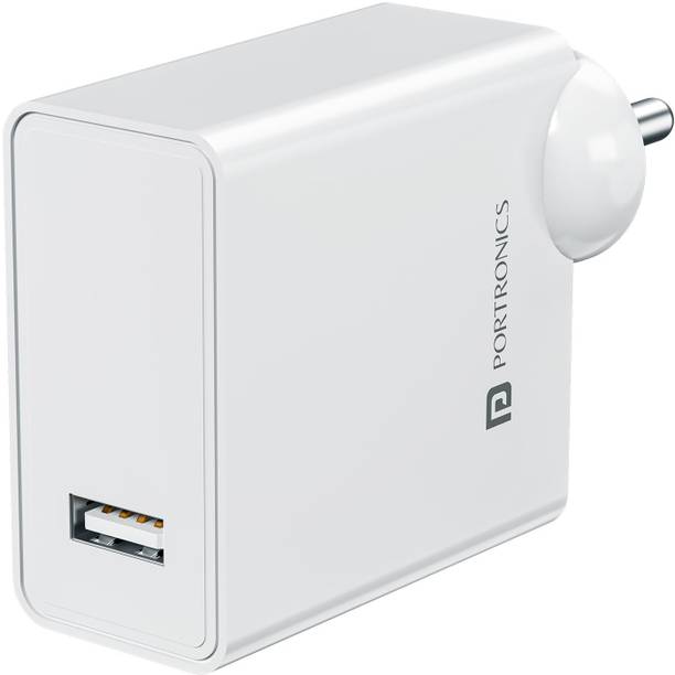 Portronics 25 W SuperVOOC 3 A Wall Charger for Mobile