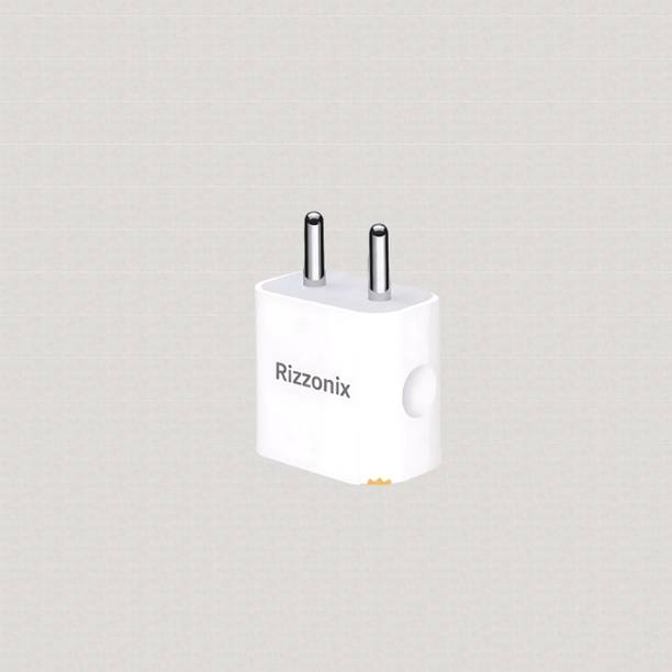 Rizzonix 20 W Quick Charge 2.4 A Single Port Mobile Charger with Detachable Cable