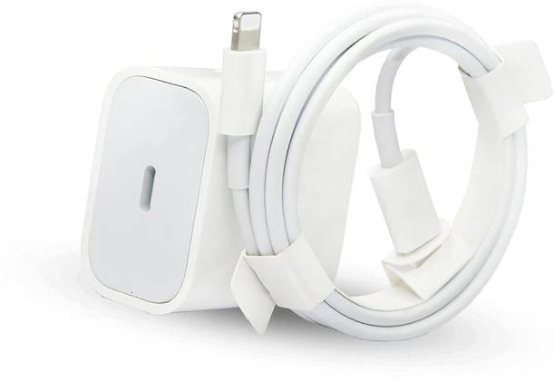 XYZAL ORIGINAL 20 W PD 2.1 A Wall Charger for Mobile with Detachable Cable