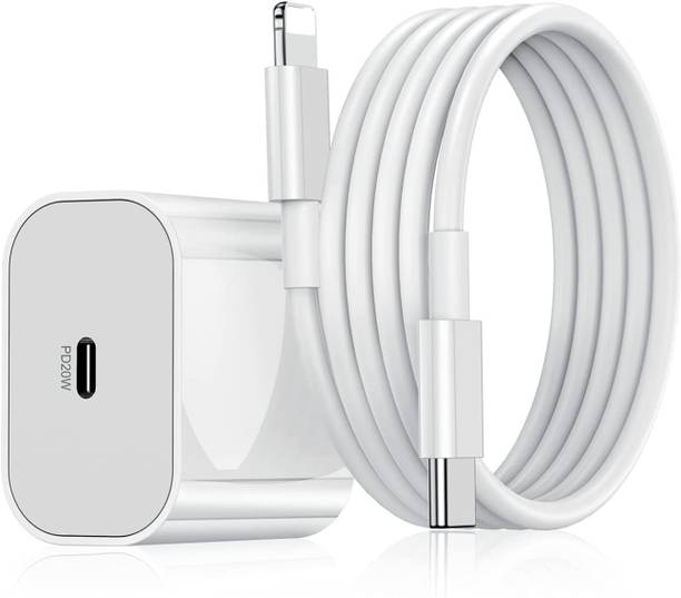 Sachdeal Wall Charger for Mobile with Detachable Cable